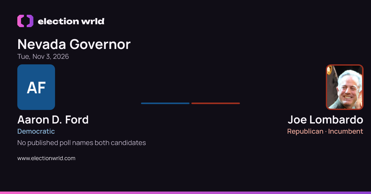 Preview card: Nevada Governor