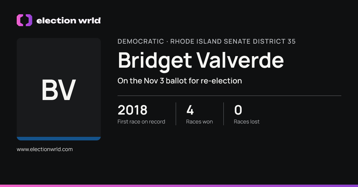 Profile card for Bridget Valverde