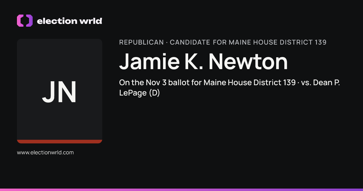Profile card for Jamie K. Newton