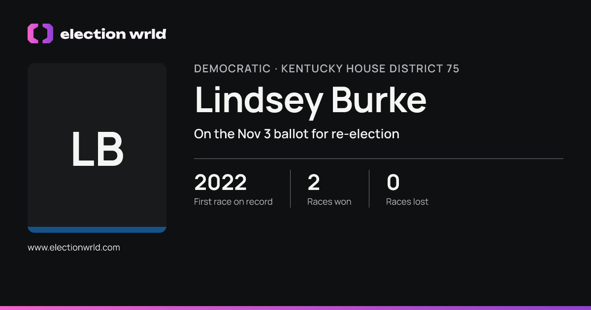 Profile card for Lindsey Burke