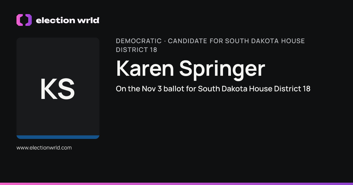 Profile card for Karen Springer