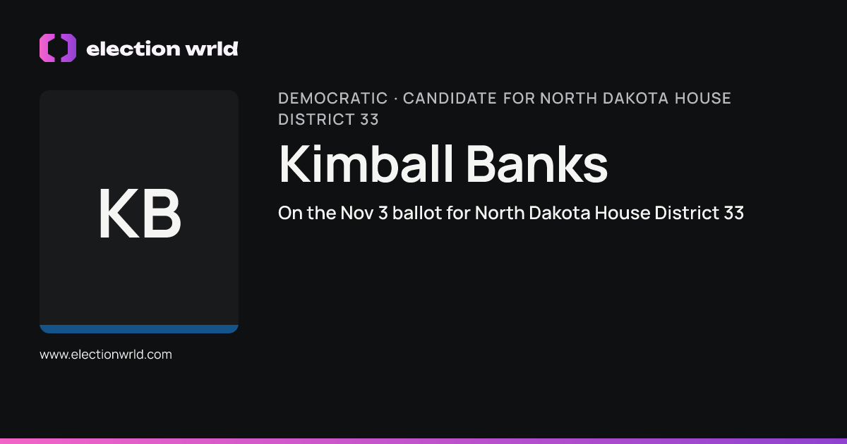 Profile card for Kimball Banks