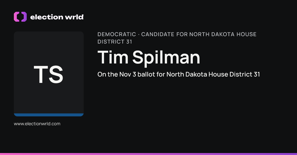 Profile card for Tim Spilman