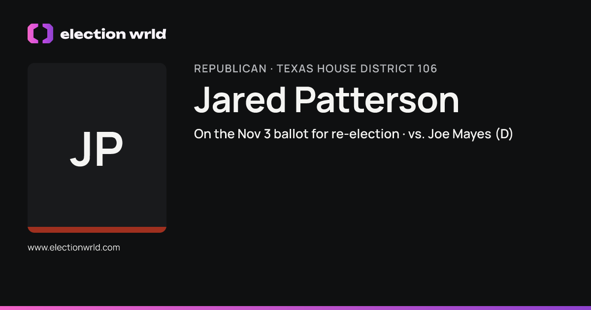Profile card for Jared Patterson