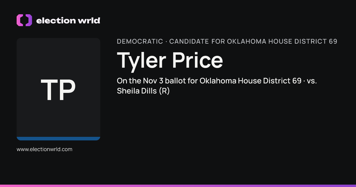 Profile card for Tyler Price
