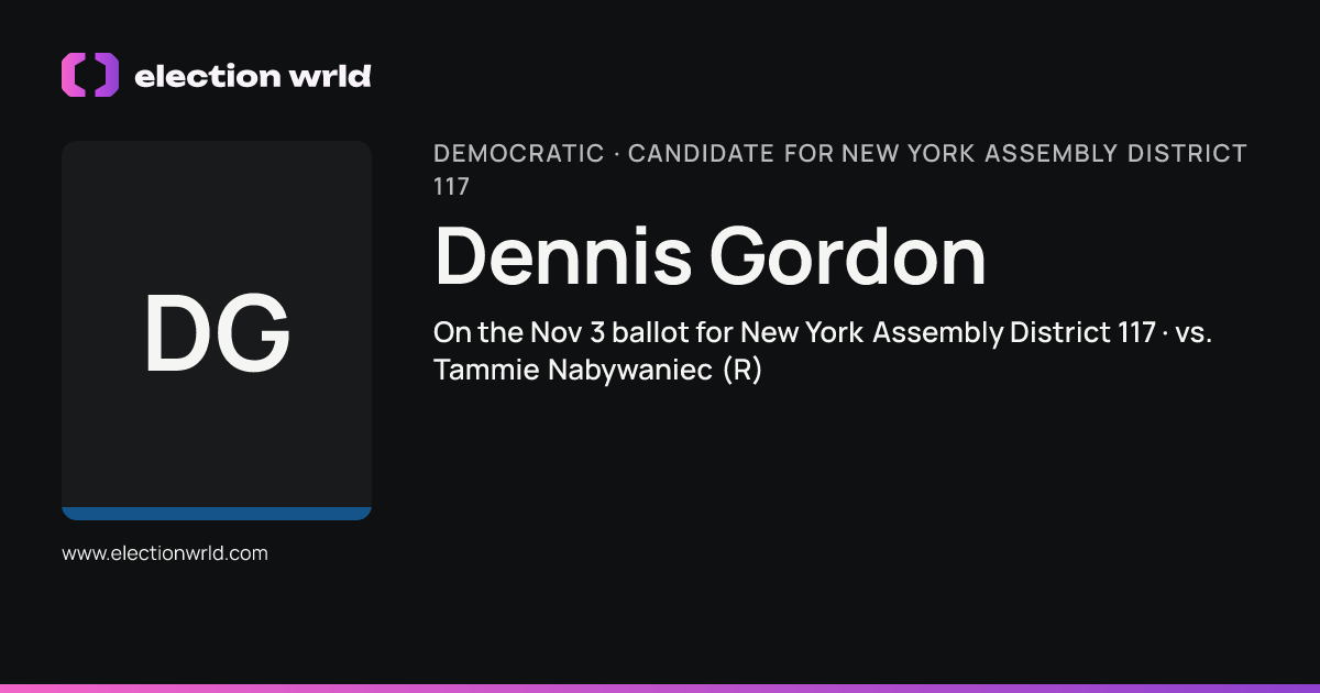 Profile card for Dennis Gordon