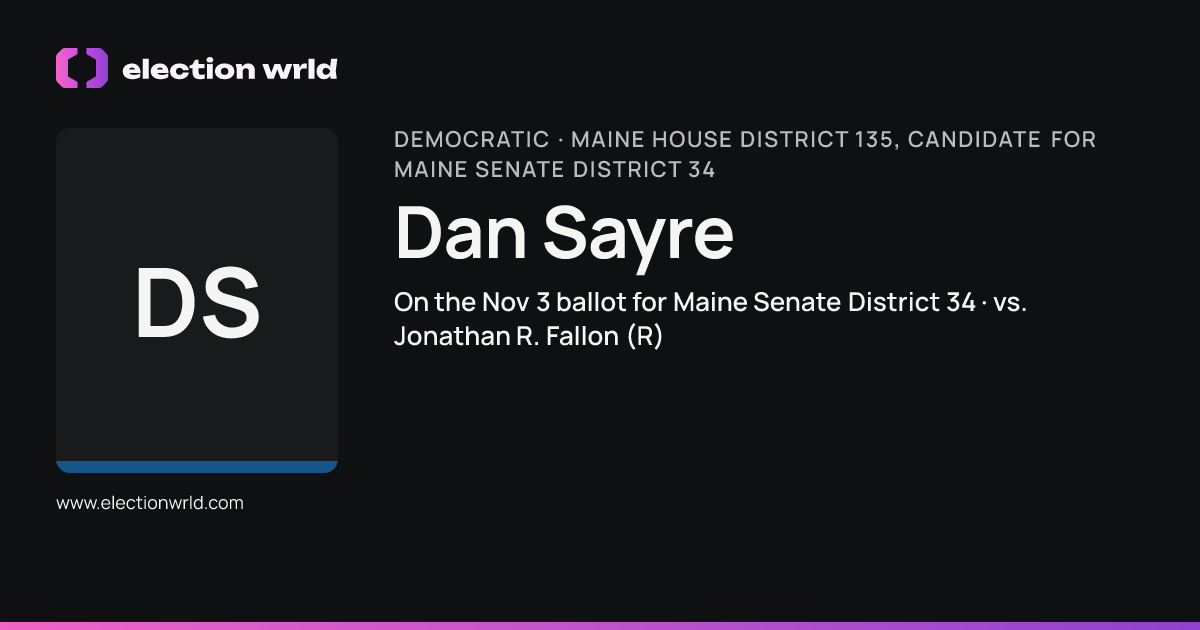 Profile card for Dan Sayre