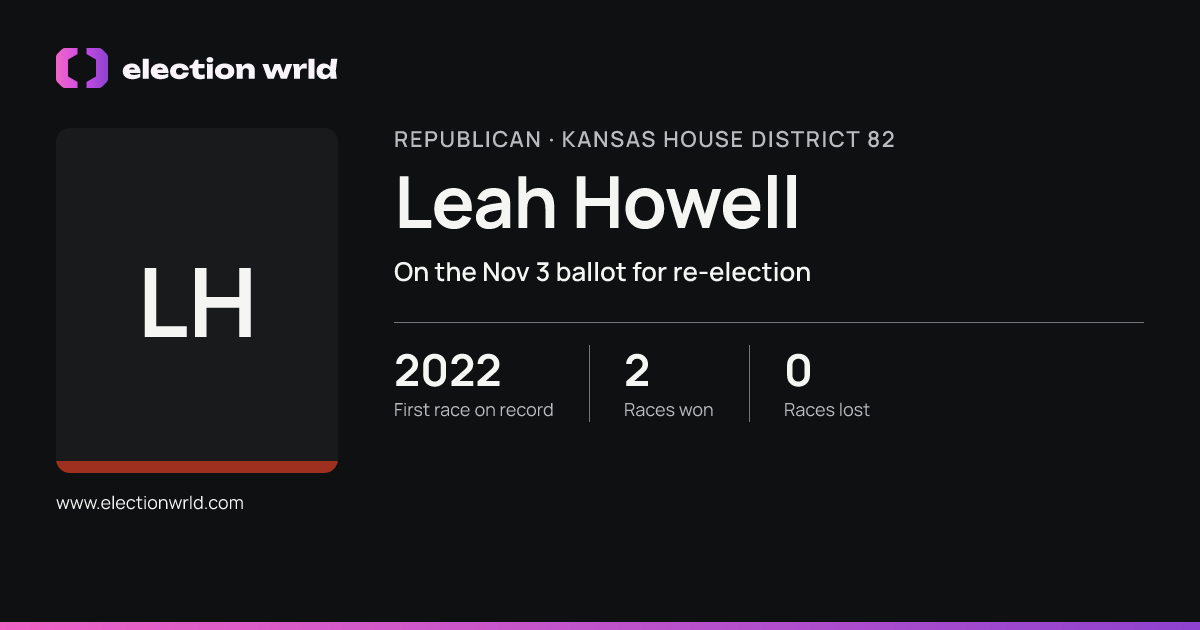 Profile card for Leah Howell