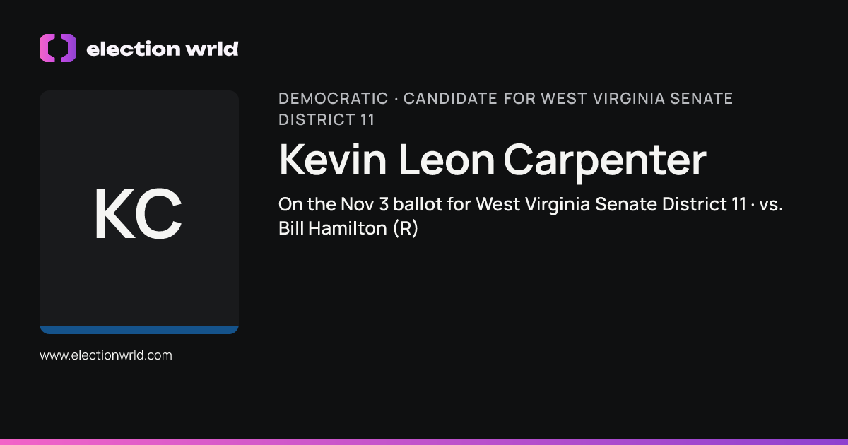 Profile card for Kevin Leon Carpenter