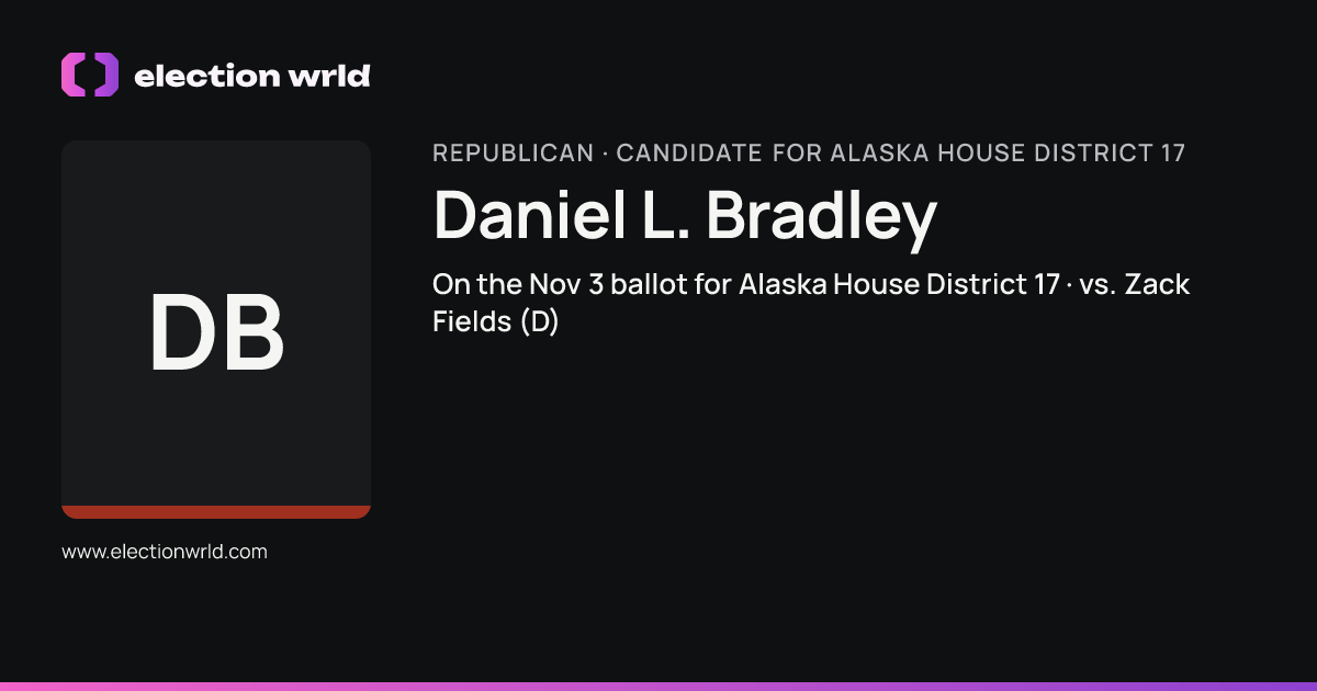Profile card for Daniel L. Bradley