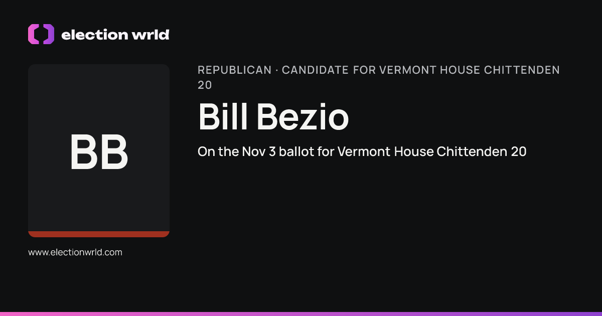 Profile card for Bill Bezio