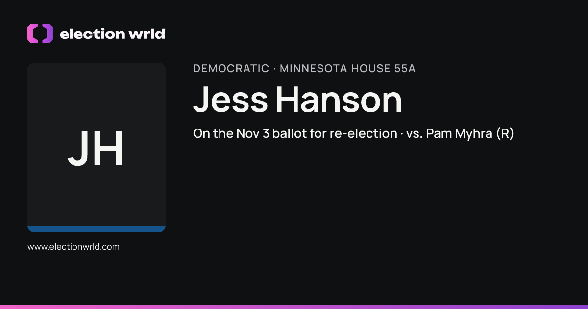 Profile card for Jess Hanson