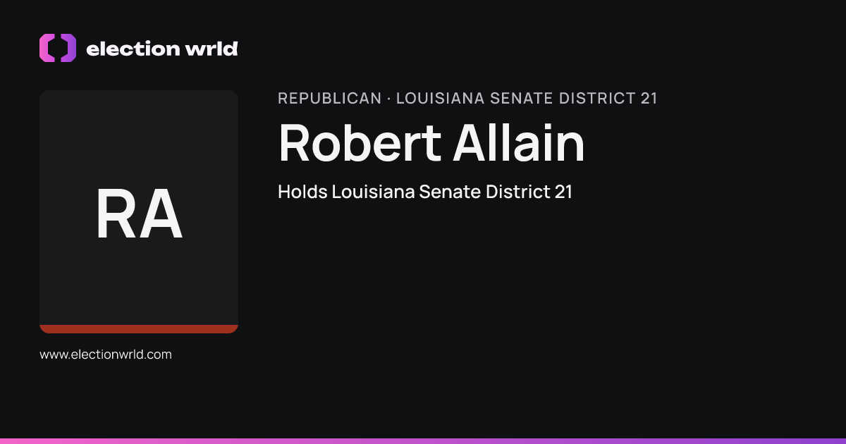 Profile card for Robert Allain