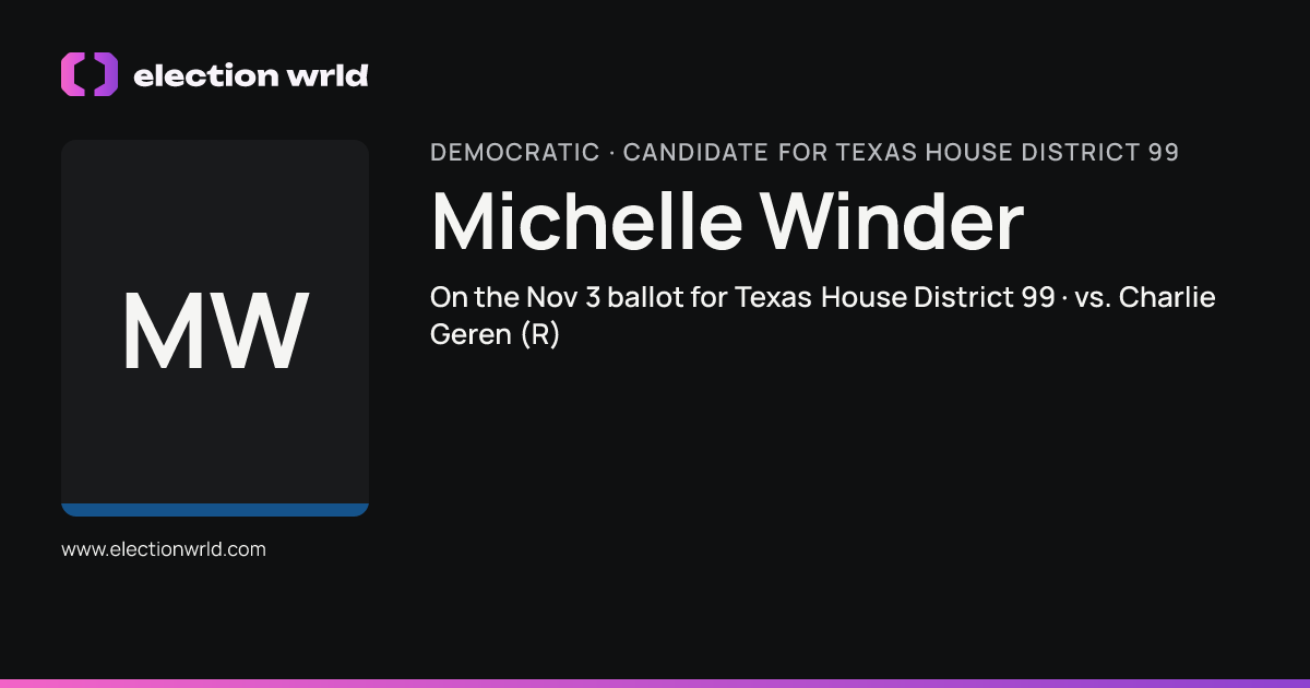 Profile card for Michelle Winder