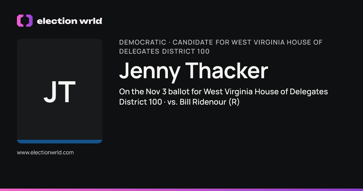Profile card for Jenny Thacker