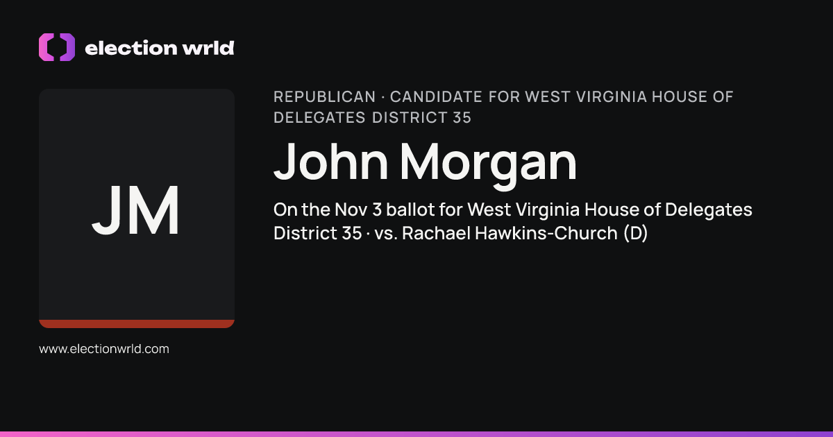 Profile card for John Morgan