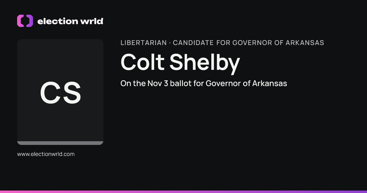 Profile card for Colt Shelby