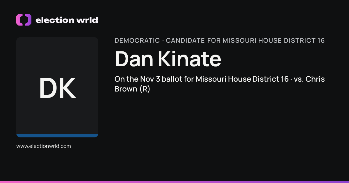 Profile card for Dan Kinate