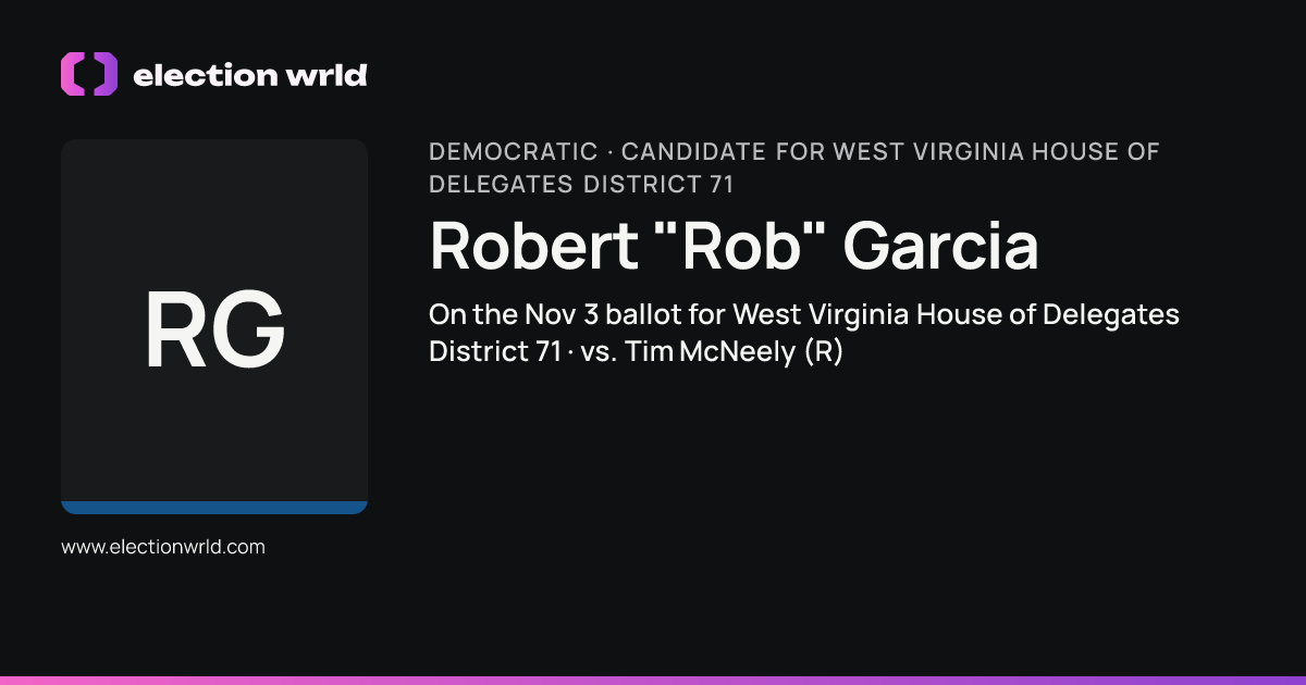 Profile card for Robert "Rob" Garcia