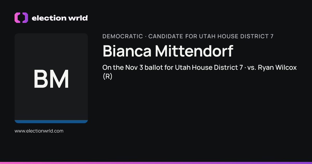 Profile card for Bianca Mittendorf