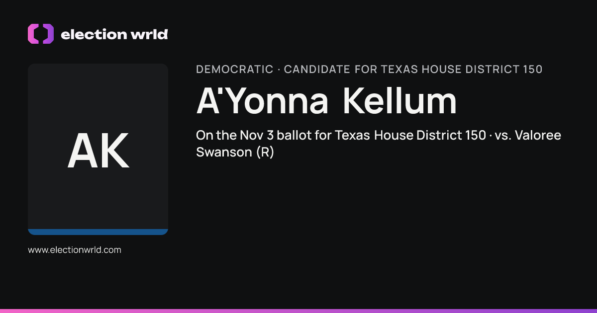Profile card for A'Yonna Kellum
