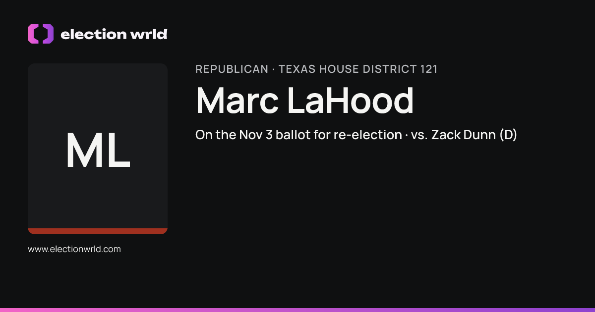 Profile card for Marc LaHood