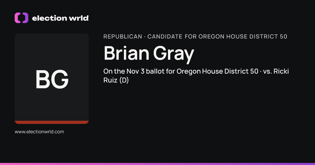 Profile card for Brian Gray