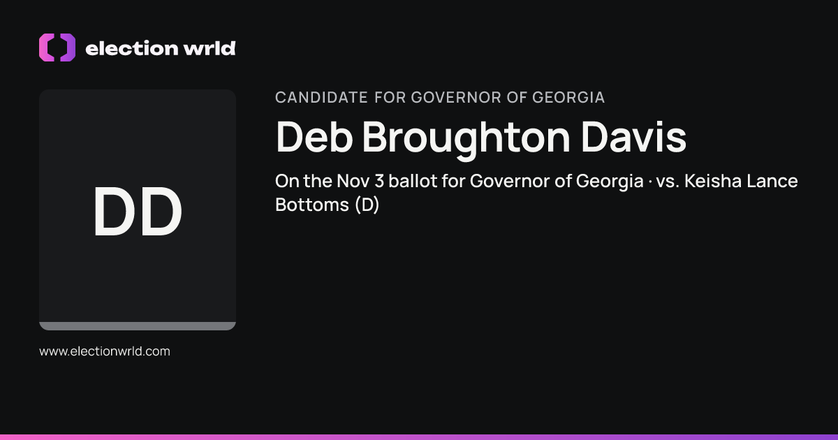 Profile card for Deb Broughton Davis