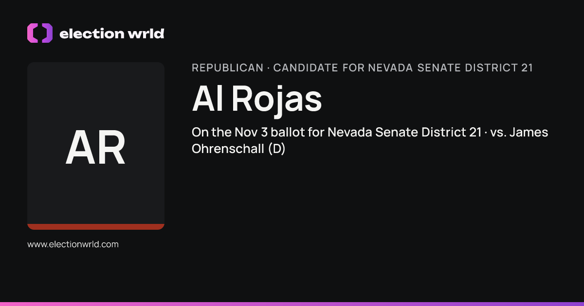 Profile card for Al Rojas