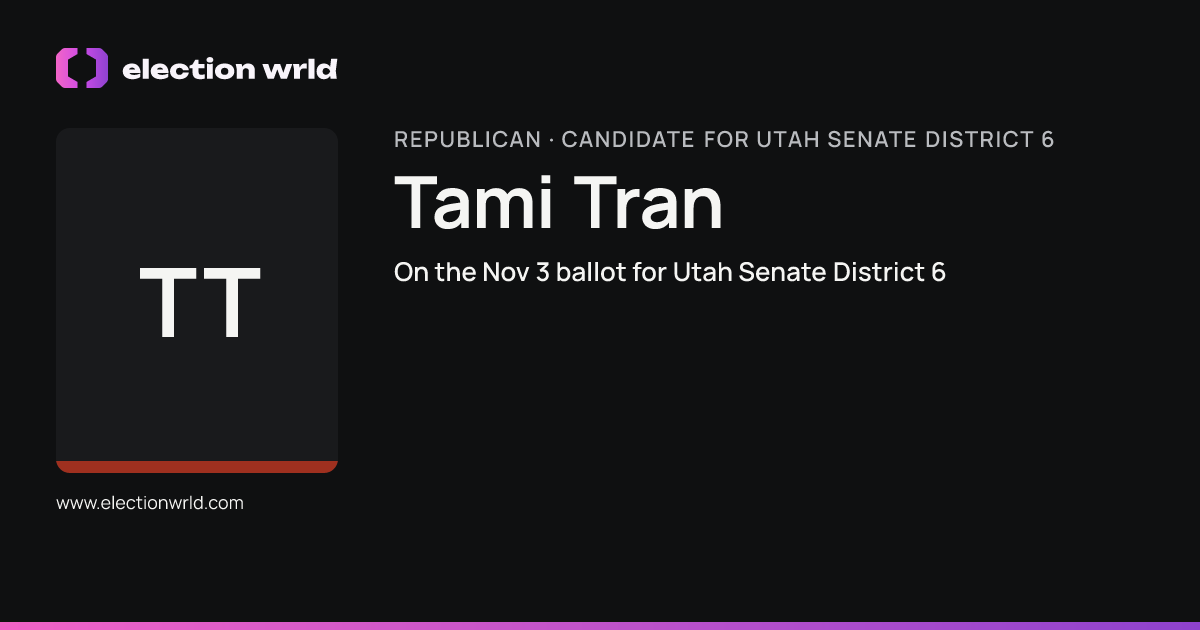 Profile card for Tami Tran