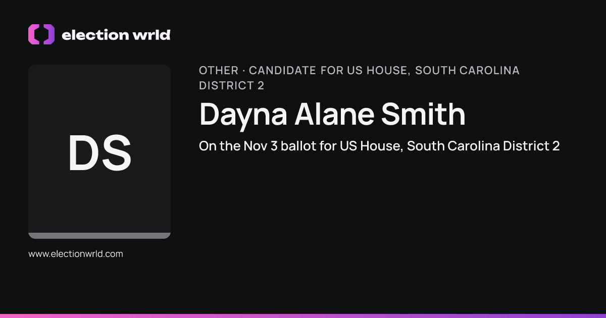 Profile card for Dayna Alane Smith