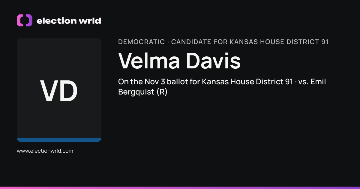 Profile card for Velma Davis