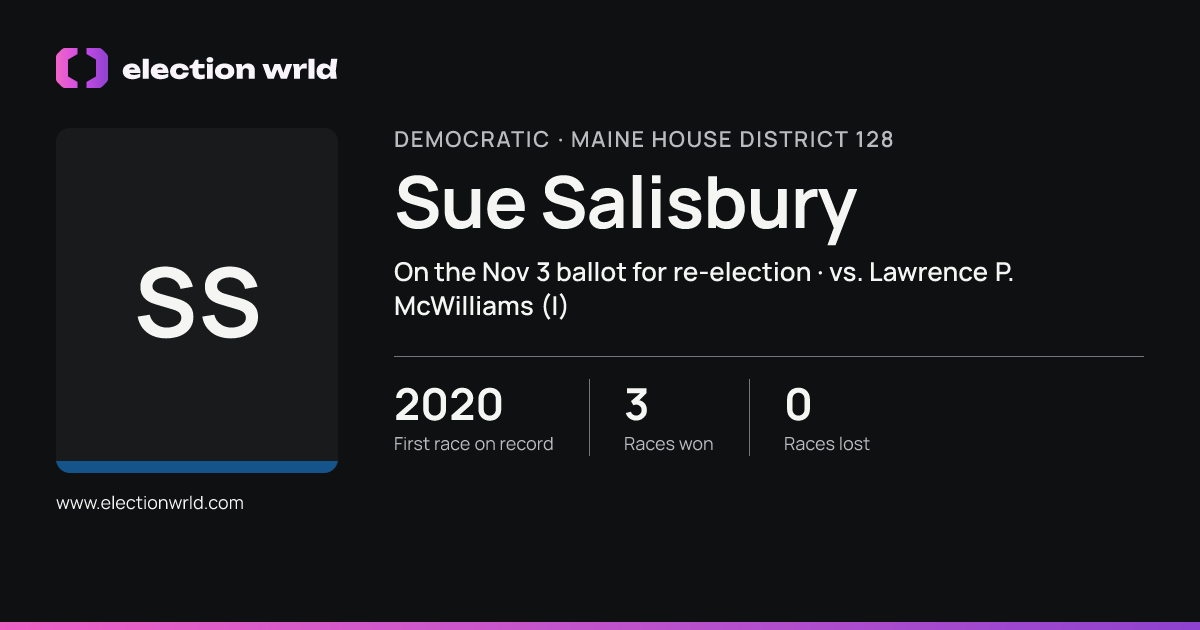 Profile card for Sue Salisbury