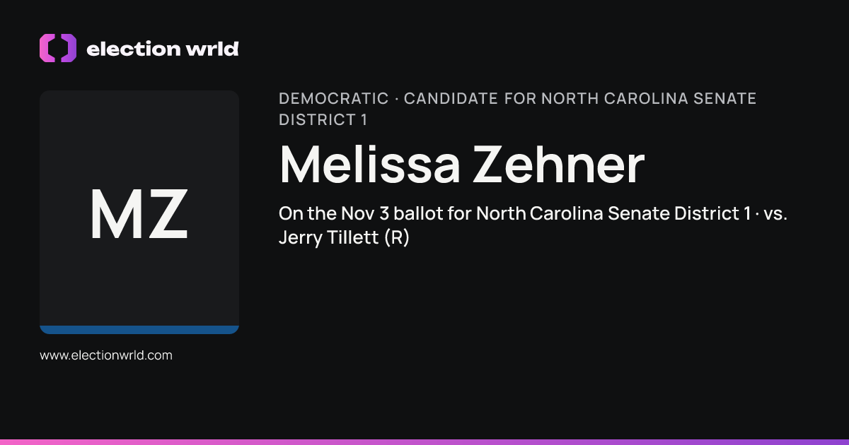 Profile card for Melissa Zehner