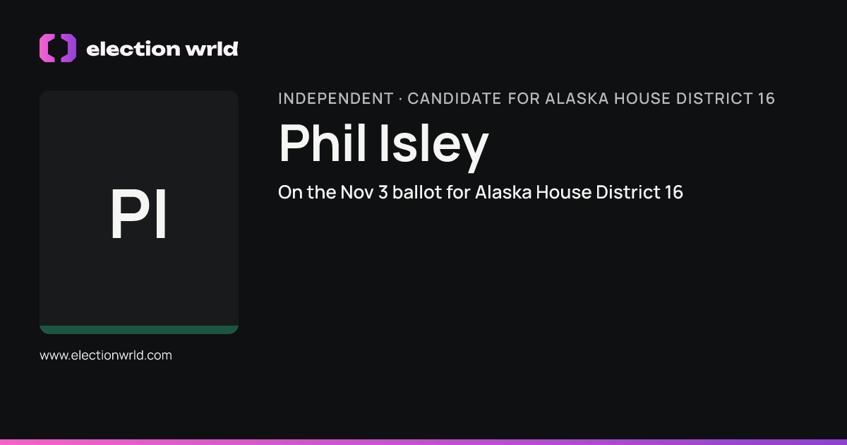 Profile card for Phil Isley