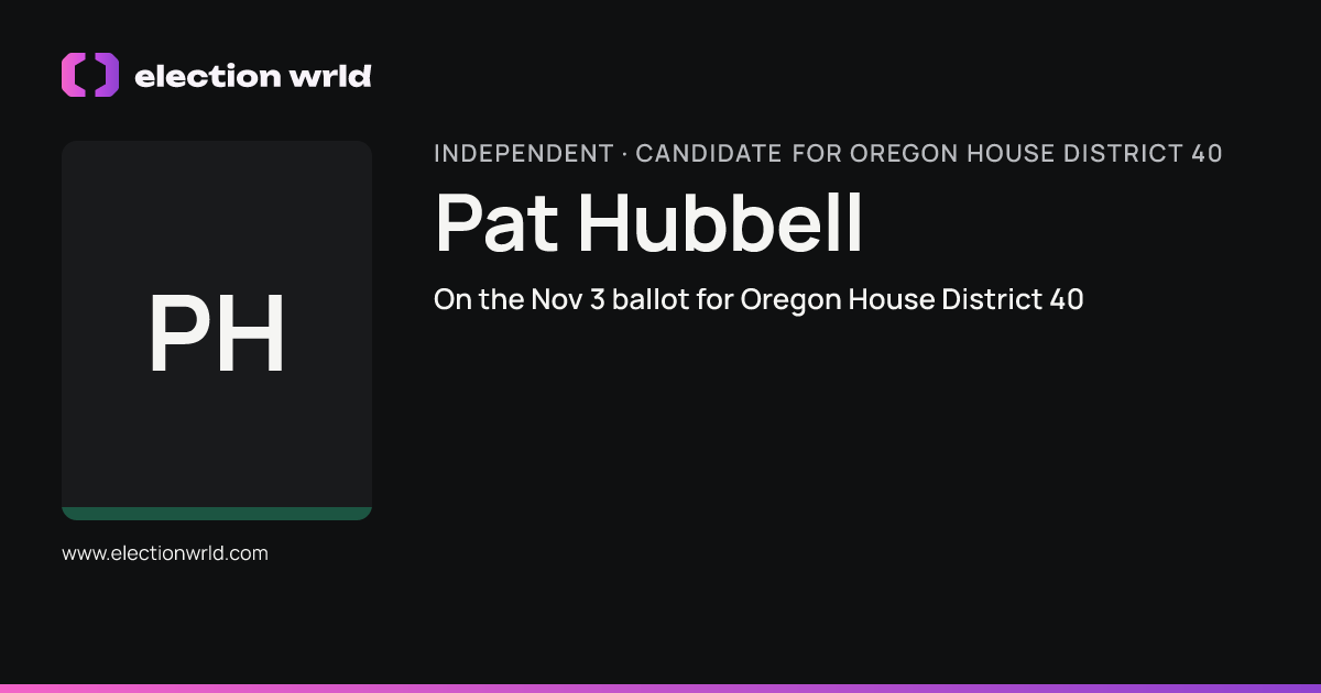 Profile card for Pat Hubbell
