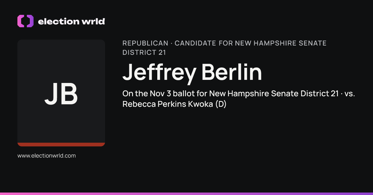 Profile card for Jeffrey Berlin