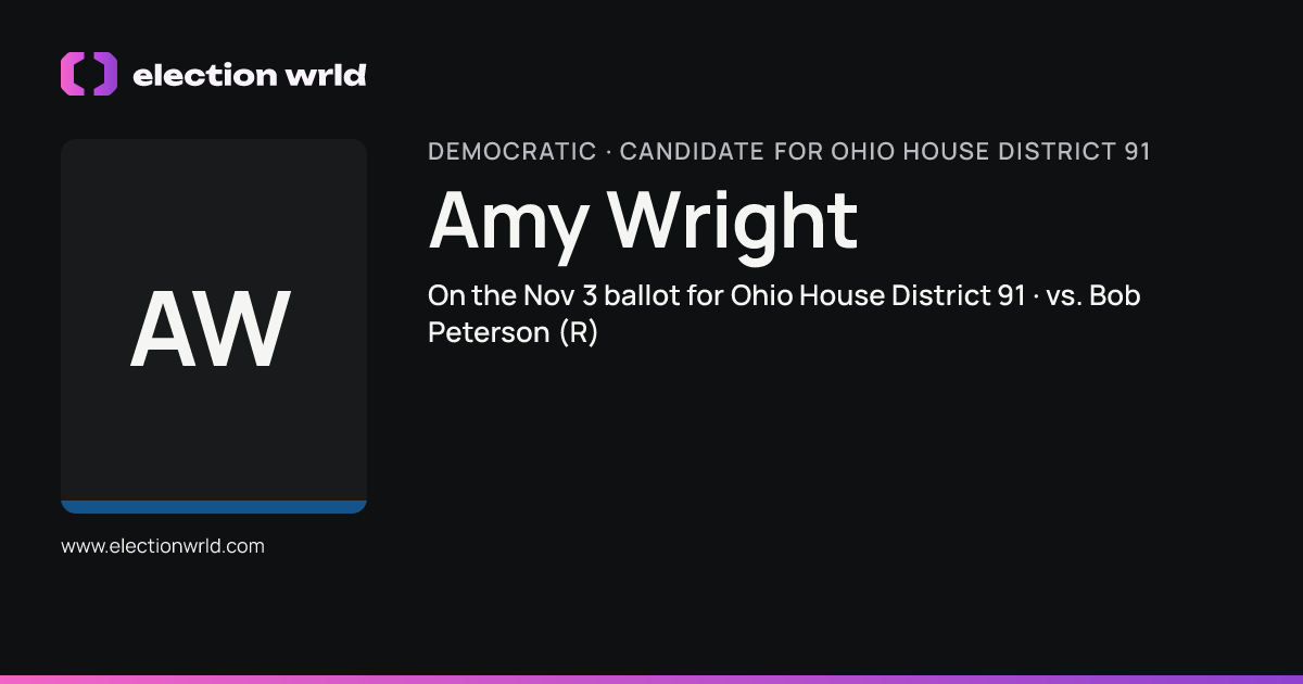 Profile card for Amy Wright
