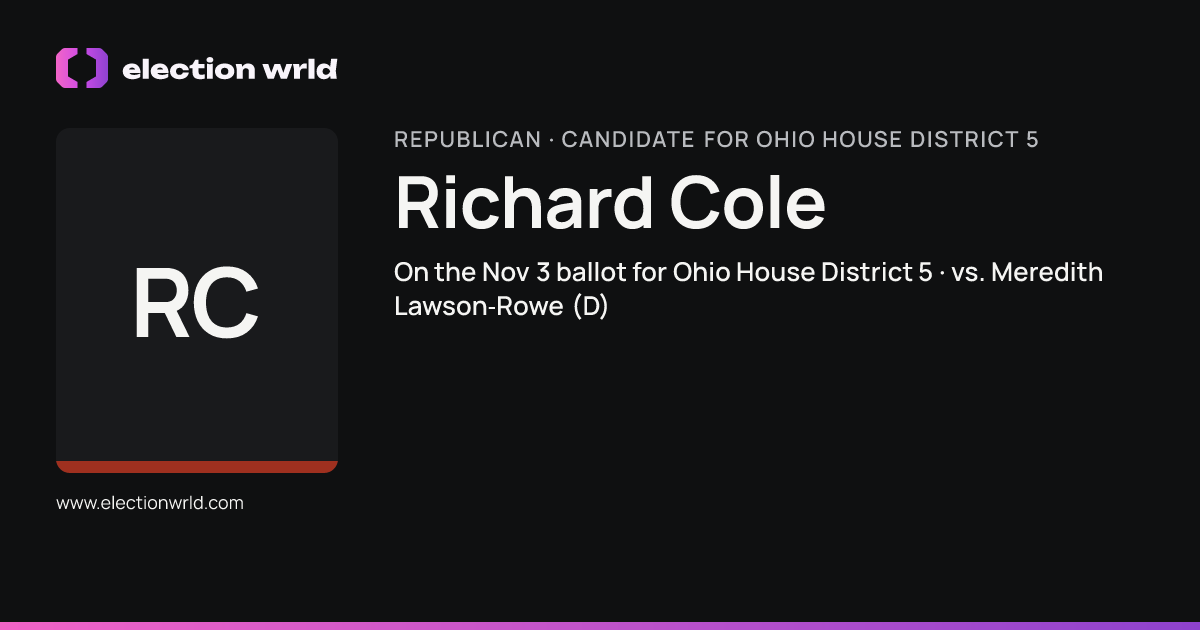 Profile card for Richard Cole