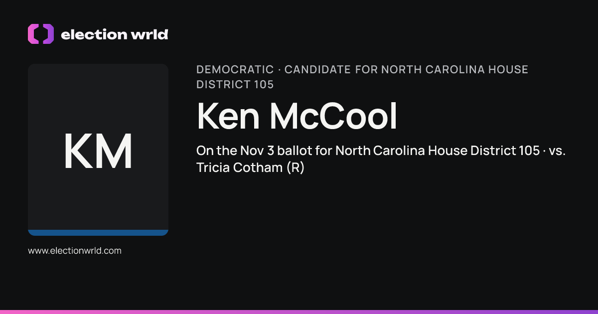 Profile card for Ken McCool