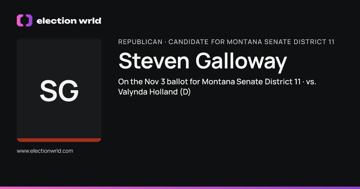 Profile card for Steven Galloway