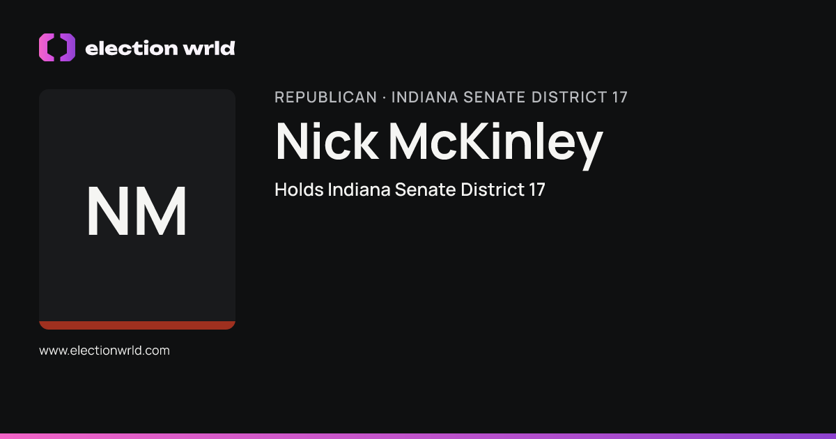 Profile card for Nick McKinley