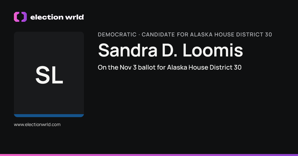 Profile card for Sandra D. Loomis
