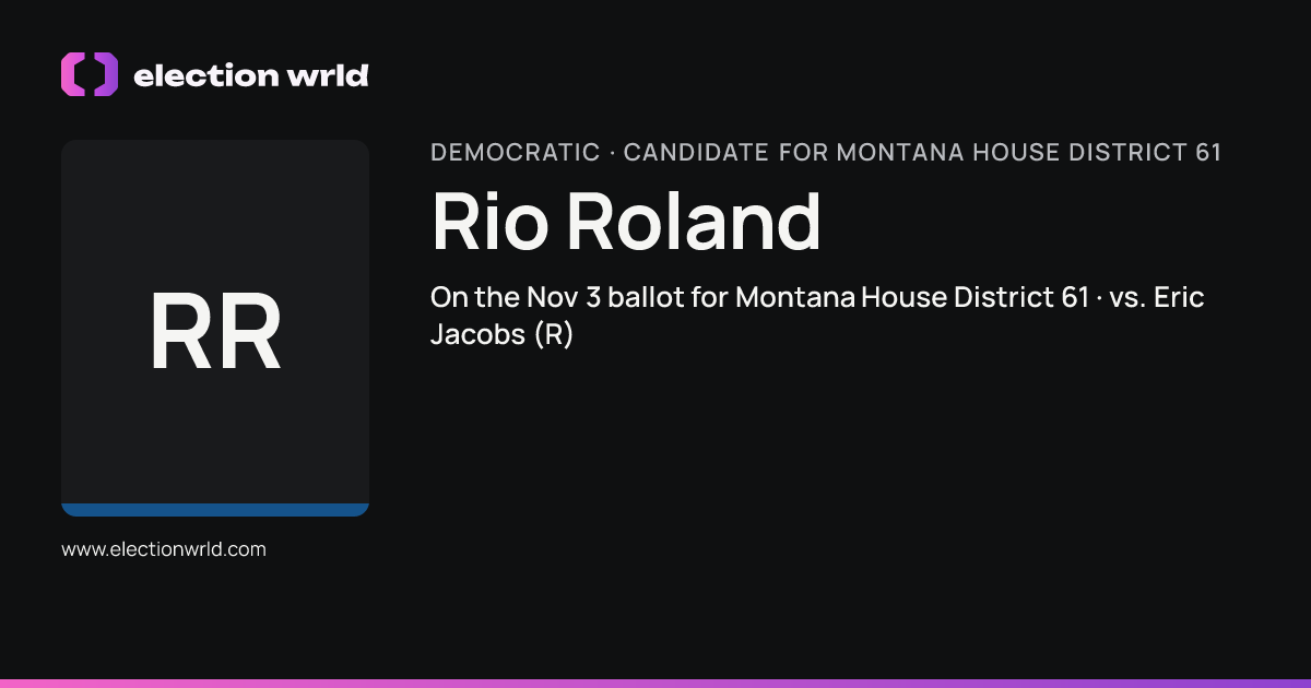 Profile card for Rio Roland