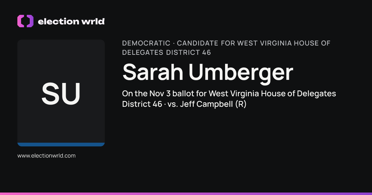 Profile card for Sarah Umberger