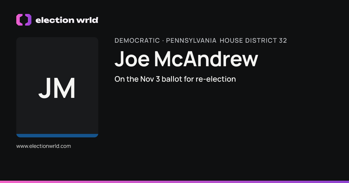 Profile card for Joe McAndrew