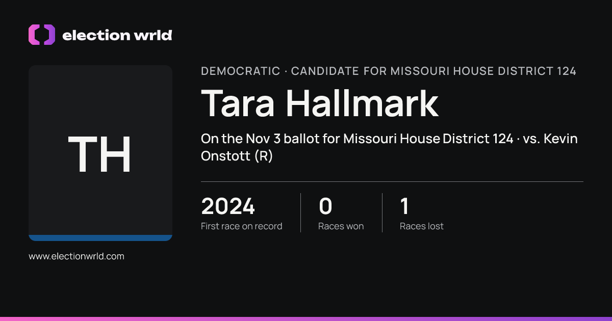 Profile card for Tara Hallmark