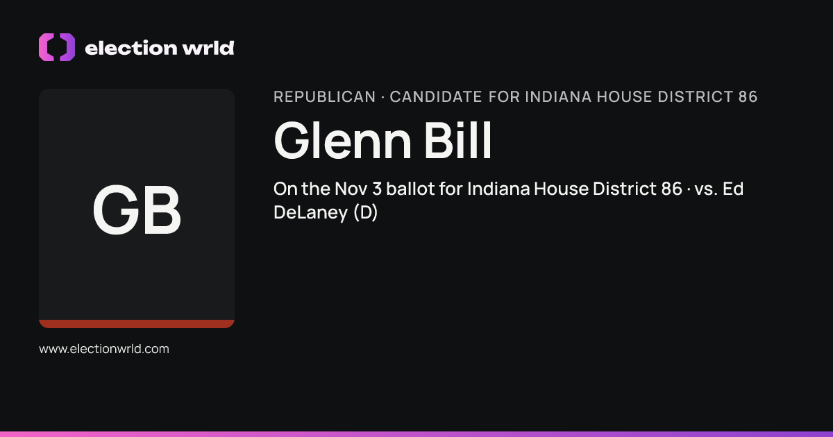 Profile card for Glenn Bill
