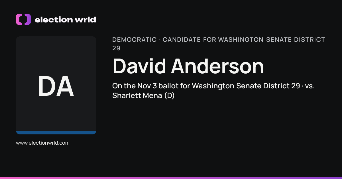 Profile card for David Anderson