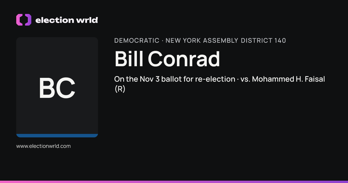 Profile card for Bill Conrad